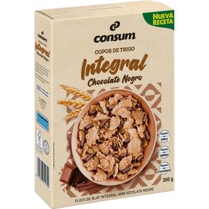 Copos de Arroz y Trigo con Chocolate