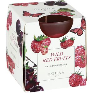 Vela en Vaso Satinado Frutas del Bosque