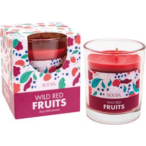 Vela en Vaso Satinado Frutas del Bosque 1 u