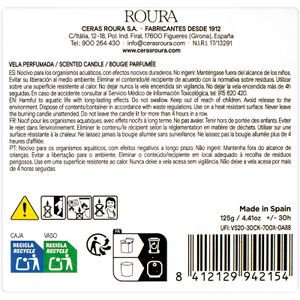 Segunda imagen del producto Vela en Vaso Satinado Frutas del Bosque de la marca ROURA