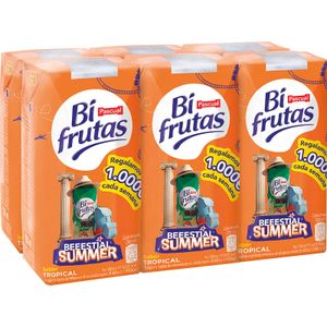 BIFRUTAS Zumo de Frutas y Leche Sabor Tropical P-6