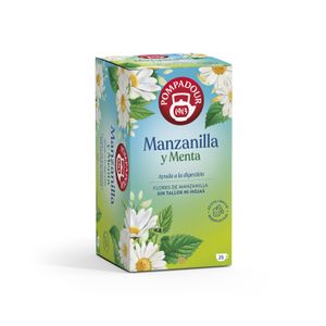POMPADOUR Manzanilla con Menta 25 Bolsitas