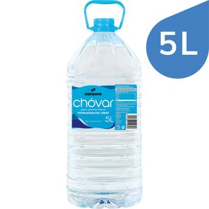 Agua Mineral Natural Garrafa, garrafa de agua 5 litros