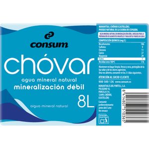 Agua Mineral  Natural Garrafa