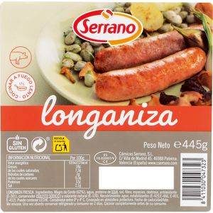 Longaniza Blanca sin Tripa
