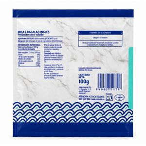 Segunda imagen del producto Migas de Bacalao Estilo Inglés de la marca CONSUM