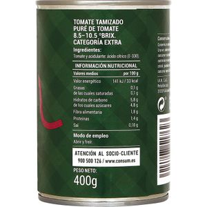 Tomate Tamizado Lata