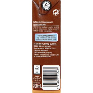 Tercera imatge del producte Batut de Xocolate Minibric Pack de 6 de la marca CONSUM