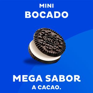 Quinta imatge del producte Galletes Mini de Cacau Farcides de Crema de la marca OREO