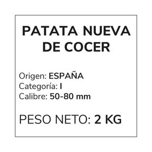 Patata Especial Cocer Nueva de España
