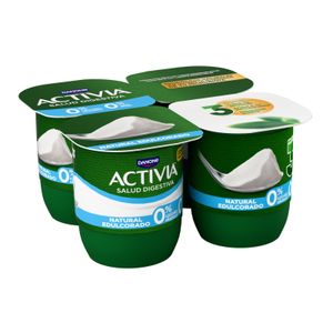 Imagen de Activia 0% Edulcorado Desnatado Natural P-4ud