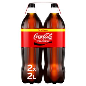 COCA-COLA Refresco Cola Zero Bipack Indivisible