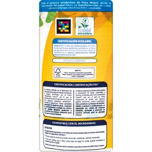 Papel Cocina Compacto Mega3 2 Unid.Igual a 6
