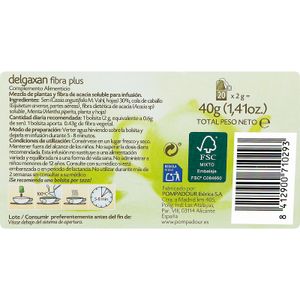 Infusión Delgaxan Plus 20 Bolsitas