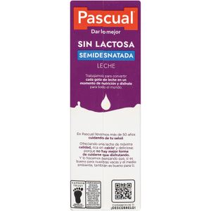 Leche sin Lactosa Semidesnatada Brik