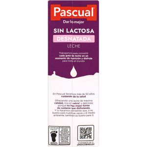 Leche sin Lactosa Desnatada Brik