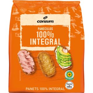 CONSUM Panecillo Tostado Integral bolsa
