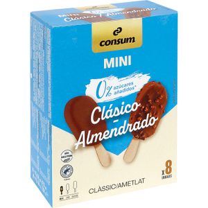 Minibombones sin Azúcar 4Clásico + 4 Almendrado