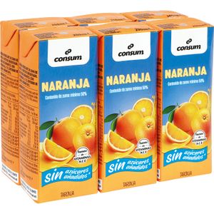 Néctar Naranja Light Pack de 6