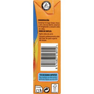 Bebida de Naranja Sin Azúcares Añadidos