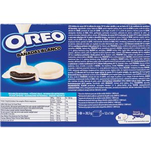 Segunda imagen del producto Galleta de Cacao Bañada con Chocolate Blanco de la marca OREO