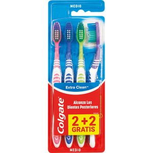 Cepillo Dental 2 Más 2 Extra Clean COLGATE