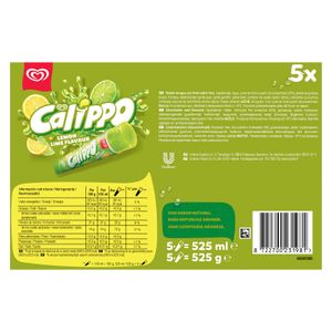 Quarta imatge del producte Calippo Llima-Llimó Pack de 5 Unitats de la marca FRIGO
