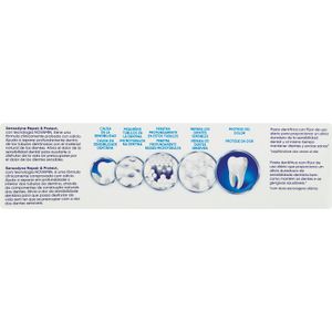 Tercera imatge del producte Dentífric Repair&Protect de la marca SENSODYNE