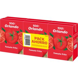 ORLANDO Tomate Frito Brik Pack de 3