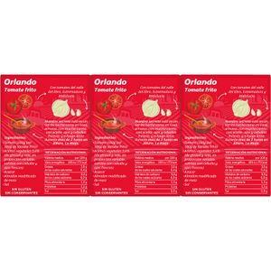 Tomate Frito Brik Pack de 3