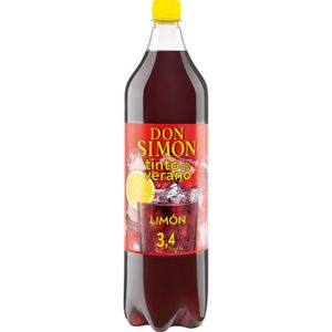 DON SIMON Tinto Verano Limón Botella Pet