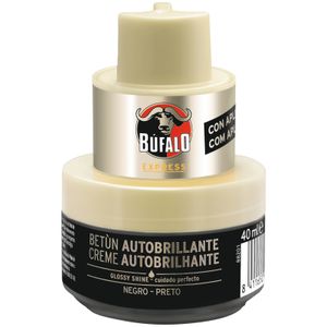 Crema Calzado Negro Tarro 2 en 1