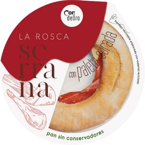 Rosca Rústica de Jamón Bacón y Queso