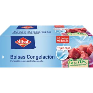 Bolsas Congelación albal ( 25 bolsas