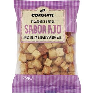 CONSUM Picatostes Fritos al Aroma de Ajo