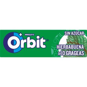 Chicle Grageado Sabor Hierbabuena