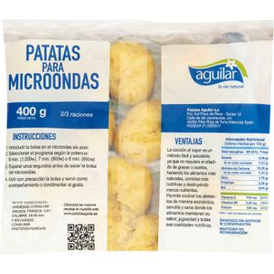 Patatas baby para microondas patata 400g