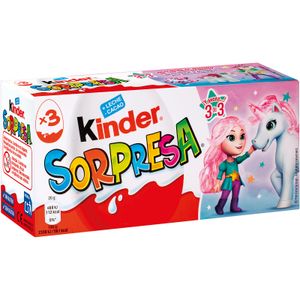 KINDER Huevo Chocolate con Sorpresa Pack