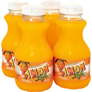 Refresco Naranja Refrigerado Pack 4 Ud SIMON LIFE