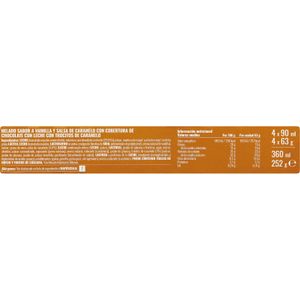 Bombón Caramelo Pack de 4 Unidades