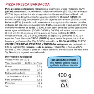 Pizza Barbacoa al Horno de Piedra