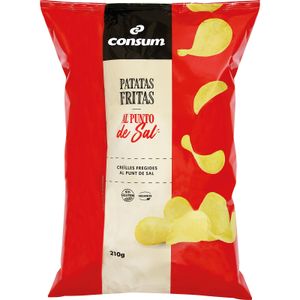 Patatas Fritas Lisas Bolsa