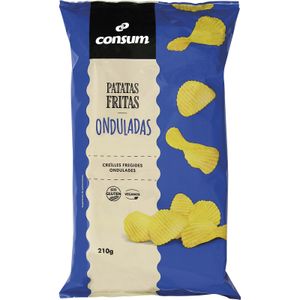 Patatas Fritas Onduladas Bolsa