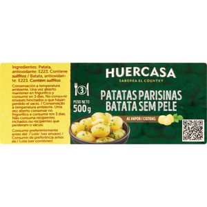Patata Parisina Cocida Al Vapor