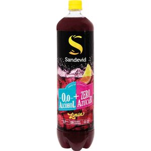 SANDEVID Tinto de Verano Limón 0,0%Azúcar 0,0%Alcohol