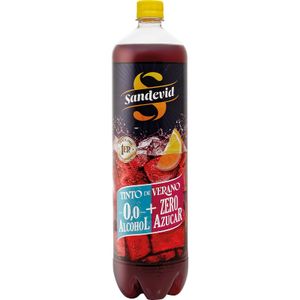 SANDEVID Tinto de Verano Limón 0,0%Azúcar 0,0%Alcohol