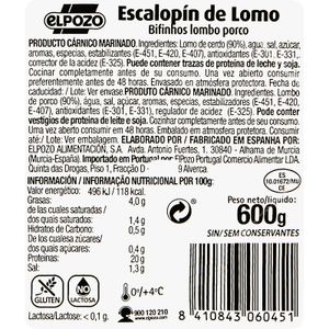 Escalopín de Lomo Tierno