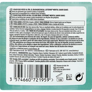 Segona imatge del producte Col-lutori  Bucal Zero de la marca LISTERINE