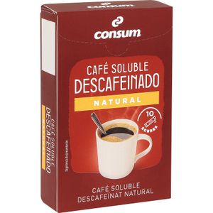 Café Soluble Descafeinado Sticks