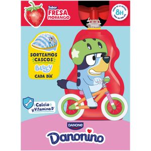Imagen de Danonino Street Sabor Fresa Pack de 4 U